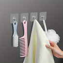 10 piezas de ganchos transparentes, ganchos de pared multiusos, potente ventosa, ganchos de pared para colgar en la cocina, baño, ganchos de utilidad