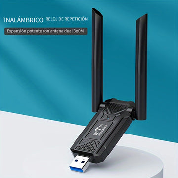 1pc VSZAPower Repetidor inalámbrico USB Router, amplificador de señal de Internet de alta velocidad de 300M, amplificador de red Wi-Fi portátil, material de PVC, alimentado por USB, no requiere batería, amplificador de red doméstico estable