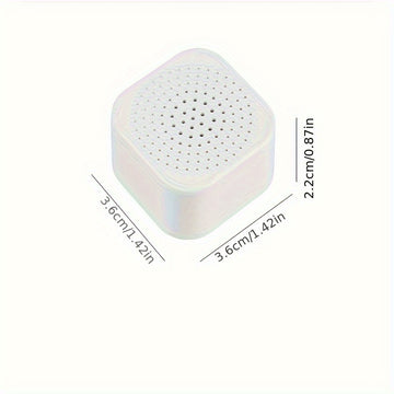 Desodorizante para Refrigerador No Eléctrico con Carbón Activado - Eliminador de Olores, Moho y Virus, Clip para Ventilación o Colocación en Gabinete para Nevera, Congelador, Cocina - Sistema Compacto de Desodorezación y Esterilización, Dispositivo Estét