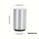 Abrebotellas magnético de acero inoxidable, abridor de tapas a presión, automático con sistema push-pull, ideal para hoteles, cenas familiares, bares y restaurantes (1 unidad)