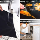 Liner de horno de alta resistencia extra grande, no adherente, reutilizable y apto para alimentos, hecho de Teflón, ideal para Halloween, Día del Trabajo, Navidad, Pascua y Acción de Gracias. Material de PVC, no requiere batería, accesorio para horno.