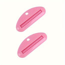 1pc Extrusor de Tubo de Pasta Dental, Clip para Tubo de Pasta Dental, Dispensador Manual de Pasta Dental, Dispensador de Leche Limpiadora Multifunción, Accesorios de Baño