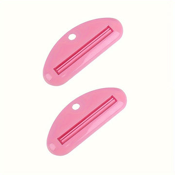 1pc Extrusor de Tubo de Pasta Dental, Clip para Tubo de Pasta Dental, Dispensador Manual de Pasta Dental, Dispensador de Leche Limpiadora Multifunción, Accesorios de Baño