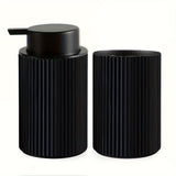 Dispensador de Jabón Espumoso para Baño, Contenedores de Almacenamiento para Jabón de Manos y Jabón para Platos, Decoración de Estilo Granja, Dispensador de Jabón en Espuma y Portacepillos de Dientes