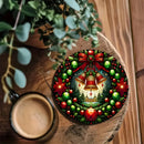 6 posavasos de madera con temática navideña, posavasos festivos en 3D, resistentes al calor y al frío, antideslizantes, decoración duradera para el hogar y la cocina, perfectos para regalos navideños y decoración del salón.