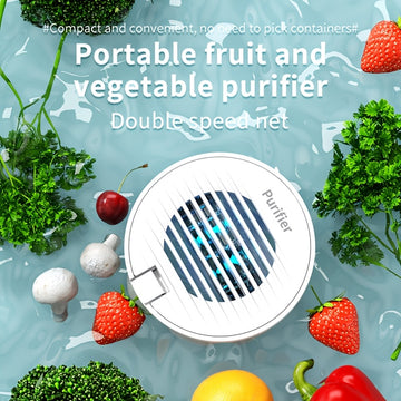 Maquinaria de Lavado de Verduras, Limpiador Automático de Frutas y Verduras para Uso Doméstico