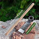 Pala profesional de acero forjado con mango de madera - Capacidad de 136,08 kg, diseño ergonómico para jardinería, paisajismo, agricultura y construcción - Pala de forja invertida manual, herramienta de jardinería, agarre cómodo, construcción duradera