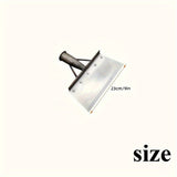 Pala de jardín de metal de alta resistencia - Herramienta multifuncional para eliminar malezas, nieve y hielo para jardines, cuidado de césped y uso agrícola - Mango ergonómico, diseño duradero para una eficiente eliminación de malezas y desechos, herram