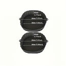 2 piezas de revestimientos de silicona para freidora de aire, bandejas para hornear reutilizables de 18,01 cm, accesorios para horno, herramientas para hornear, artilugios de cocina, accesorios de cocina