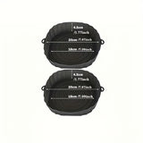 2 piezas de revestimientos de silicona para freidora de aire, bandejas para hornear reutilizables de 18,01 cm, accesorios para horno, herramientas para hornear, artilugios de cocina, accesorios de cocina