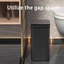 EANE Papelera inteligente con batería, cierre automático con sensor, montaje en pared, papelera automática completa para baño y sala de estar, funcionamiento ≤36V - Sin batería