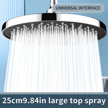 1 pieza, cabezal de ducha grande, accesorio de baño completo, dominador de baño, cabezal de ducha con mayor presión, cabezal individual
