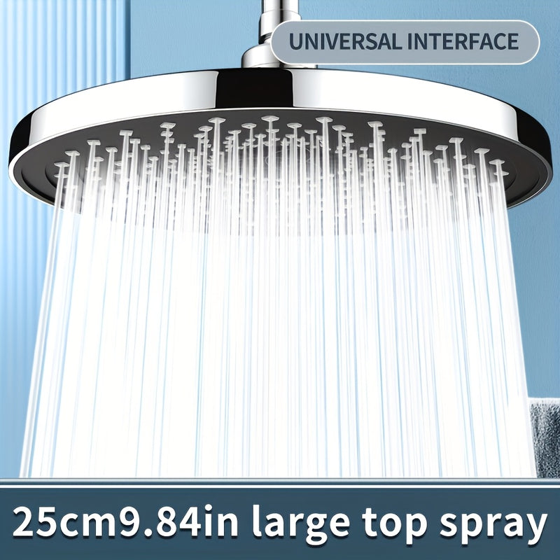 1 pieza, cabezal de ducha grande, accesorio de baño completo, dominador de baño, cabezal de ducha con mayor presión, cabezal individual