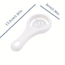 Herramienta separadora de huevo de plástico, separación fácil de yema y clara de huevo, gadget de cocina para hornear y cocinar