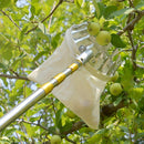 Pulidor de frutas ajustable de alta altitud, herramienta de recolección de frutas de alta altitud con varilla telescópica de acero inoxidable extendida + bolsa de recolección duradera + tijeras de poda + gancho + sierra, combo de recolección y poda multi