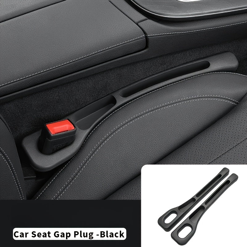 2 piezas de tiras de relleno de huecos de asientos de coche - Solución de almacenamiento a prueba de fugas y caídas para la organización en el interior del coche, organizador de huecos de asientos universal con diseño anti-caída para artículos pequeños,