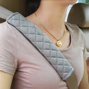 Almohadilla Acolchada de Lujo para Cinturón de Seguridad, Cubierta Cómoda y Duradera en Poliéster, Ajuste Universal para Camiones y Autos