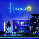 1pc Letrero de Neón Personalizable - Decoración de Pared de Acrylic LED con Brillo Ajustable, Alimentado por USB, Fácil Instalación - Ideal para Bodas, Cumpleaños, Ambiente de Dormitorio, Navidad y Celebraciones de Año Nuevo