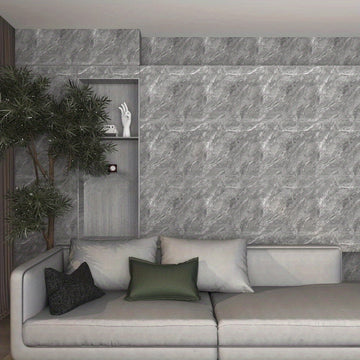 20/40 piezas de pegatinas de pared de efecto mármol de lujo - Azulejos de pared de ducha de PVC impermeable para baño, cocina, sala de estar - Fáciles de aplicar, sin residuo, ensamblaje DIY, estilo clásico, decoración de pared de baño | Decoración de pa