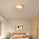 Luz de techo LED redonda de acrílico moderna LYOOWNG, iluminación rústica de granja regulable, 110V-240V con montaje en techo cableado para sala de estar, cocina, dormitorio, baño - Incluye hardware de instalación