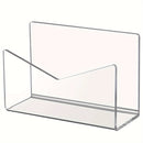 Soporte de Sobre Acrílico Transparente, Caja de Almacenamiento de Escritorio, Adecuado para Guardar Correo, Documentos, Facturas, etc