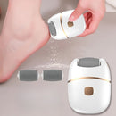 Extracción de pies eléctrica recargable, herramienta de pedicura con 3 cabezas intercambiables para la eliminación automática de pieles muertas, ligeras y viejas, para hacer que los pies estén suaves. Carga USB, producto de belleza para el cuidado de pie