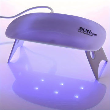 Secador de Uñas Plegable - Secado Rápido con Alimentación USB, Sin Baterías Necesarias, Diseño Portátil y Compacto para Salón y Hogar - Secador de Uñas y Cutículas Rápido, Inodoro y Seguro, Construcción en Plástico Duradero, Equipo de Belleza Elegante, A