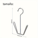 2/3pcs Zapatera de Acero Inoxidable, Colgador de Zapatos, Secador de Zapatos, Gancho de Almacenamiento de Zapatos Metálico, Estantes de Secado