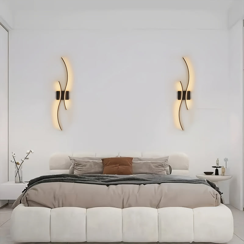 1 pieza de Aplique de Pared LED Semienterrado con Pantalla Metálica Desmontable, Conexión Eléctrica 85V-265V - Diseño Elegante para Baño, Tocador, Sala de Estar, Pasillo, Dormitorio, Centros Comerciales, Hoteles, Edificios de Oficinas, Iluminación Reside