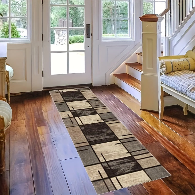 1 alfombra de felpa de lujo con diamantes dorados, antideslizante, lavable a máquina, ideal para pasillo, dormitorio, cocina y baño, decoración multifuncional para el hogar
