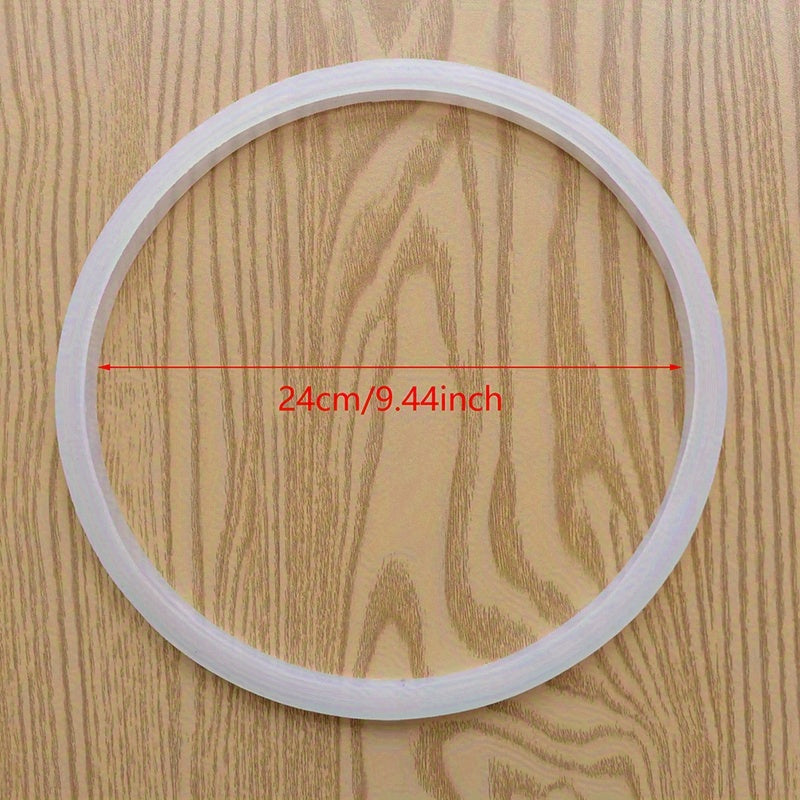 Anillo de Sellado para Olla a Presión 1-Pack - Anillo de Silicona Grado Alimenticio, Compatible con Cocinas de Aleación de Aluminio (A18/A20/A22/A24/A26/A28/A30/A32), Sello Antifugas, Diseño Fácil de Limpiar para Cocción Rápida, Accesorio de Cocina, Uten