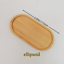Bandeja de Almacenamiento de Bambú para Baño - Organizador de Encimera para Champú, Gel de Ducha, Artículos Diversos - Accesorios de Decoración para el Hogar, Bandejas de Baño