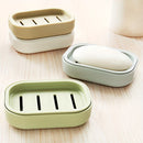 Caja de jabón multifuncional con drenaje automático, fácil de limpiar, ideal para baño y cocina