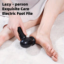 1 pieza, limpiador de pies eléctrico, recargable, limpiador de pies, molinillo de pies, eliminador de pies, 2 cabezas de rodillo y control de 2 velocidades, adecuado para beige duro/blando, herramienta de pedicura portátil con sensor de presión automátic