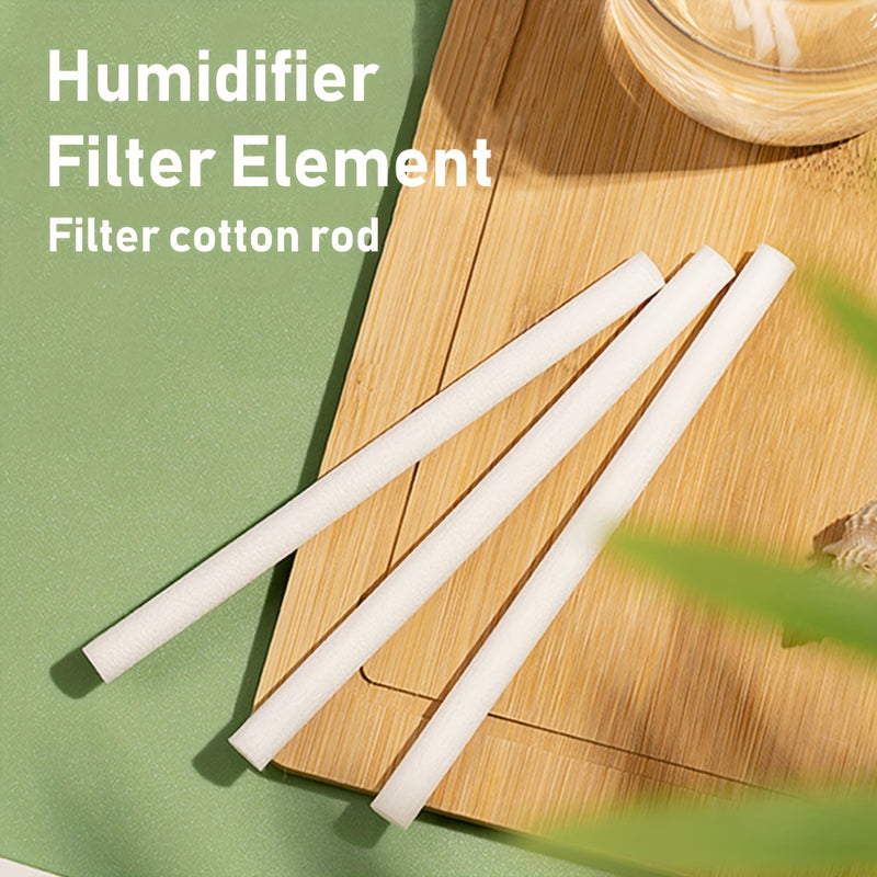 10 piezas/juego de cerillas de reemplazo para humidificadores, cerillas absorbentes, cerillas de reemplazo para fresadores de aire de coche, control de humedad, aromaterapia de coche, accesorios para humidificadores