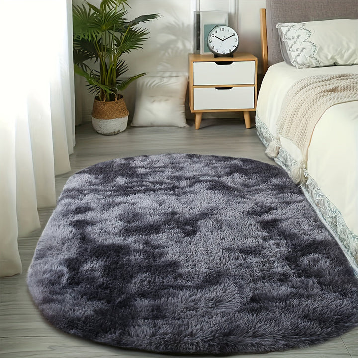 Alfombra de Área Shaggy Ultra-Suave y Lujosa - Peluche, Antideslizante, Fibra de Poliéster, Perfecta para Dormitorio y Entrada de Baño - Alfombra Decorativa para el Hogar