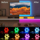 Tira de luces LED - tamaños (1m/3m/5m/10m/20m) - ¡Transforma Tu Sala De Estar En Un Mágico ambiente colorido!