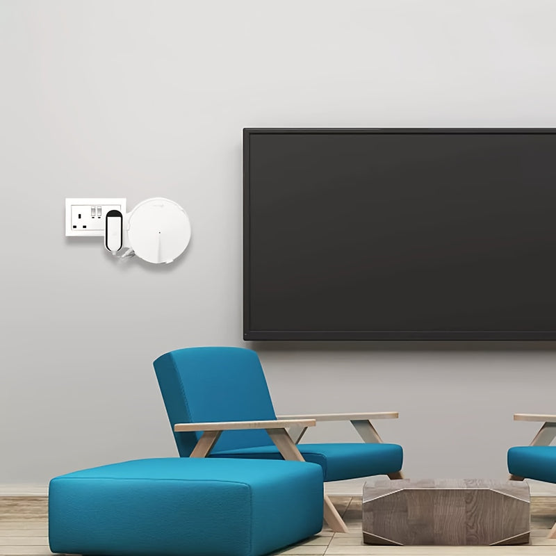 Soporte de pared para enrutador HOLACA para TP-Link Deco M5, P7, material de PC duradero, sin carga, no requiere batería, enrutador no incluido