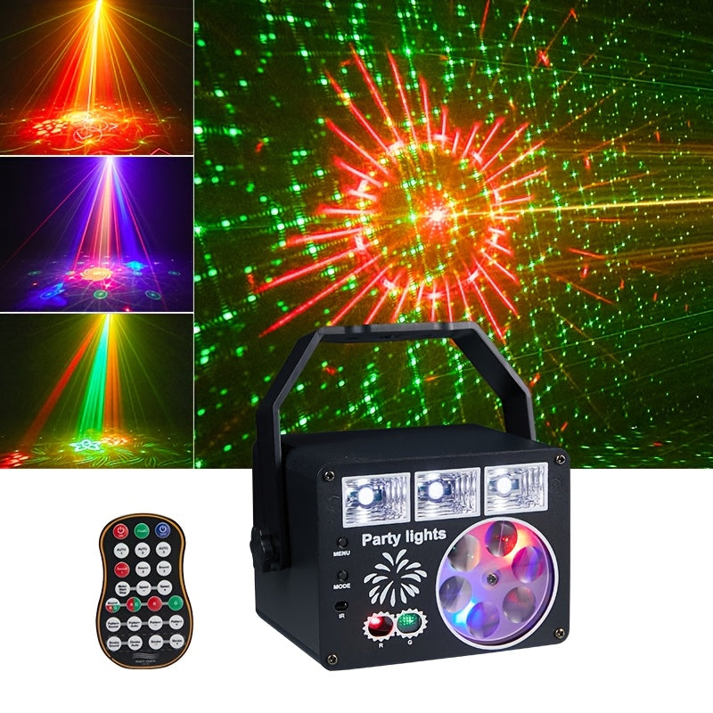 Lámpara de bar de discoteca con control de voz, ritmo LED y luces de fiesta para hogar, habitación, sala de estar, interiores, cumpleaños, iluminación de DJ, adecuada para el Día del Trabajo, Halloween, Acción de Gracias, Viernes Negro, Internet, lunes,