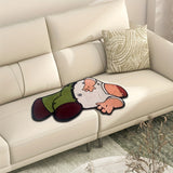 Alfombra de personaje de anime - Super suave, lavable, antideslizante con diseño de personaje vibrante para dormitorio, sala de estar o entrada - Regalo perfecto para fans de anime, decoración navideña y cumpleaños, habitación anime
