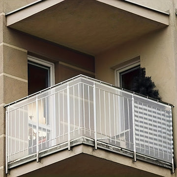 1 unidad 2 tamaños disponibles (200cm*78cm/300cm*78cm) Barandilla de seguridad de tela resistente, Malla protectora duradera para pasamanos, Red de seguridad para balcón y escaleras para niños y mascotas