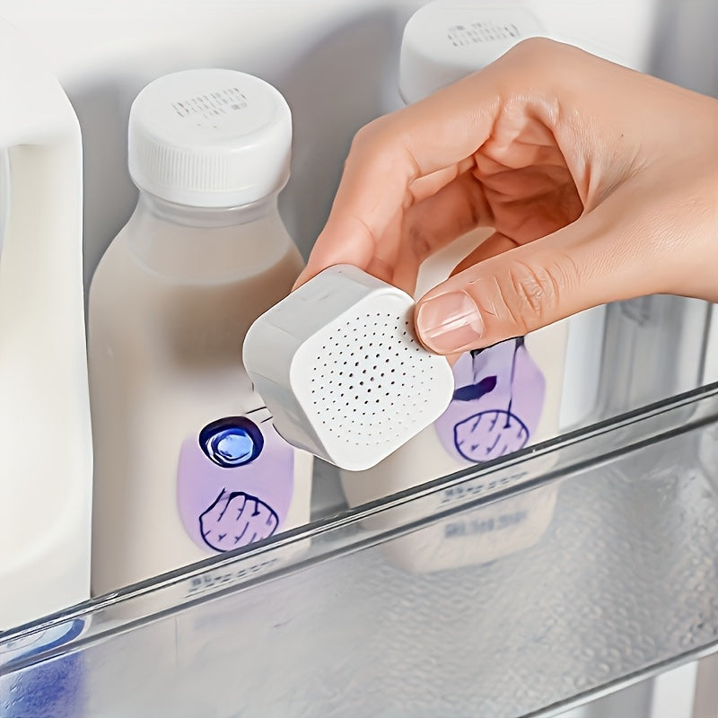 Paquete Individual de Bolsa Purificadora de Aire con Carbón para Refrigerador - Absorbente y Ambientador de Olores de Carbón Activado No Eléctrico, Eliminador Aséptico y de Moho, Compacto y Portátil para Uso Doméstico
