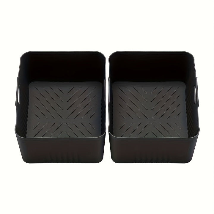 Ninja AF400EU, AF451EU bandeja de silicona para hornear - Superficie antiadherente y fácil de limpiar para freidor de aire, horno, microondas, perfecta para cocinar y hornear, bandeja de silicona para freidor de aire | bandeja fácil de limpiar | construc