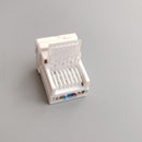 10 piezas, panel de red redondo 8P8C, módulo sin herramientas, seis clases, clase seis, tres clases, RJ45CAT.6, CAT.7, RJ11CAT.3, adaptador de línea de alimentación