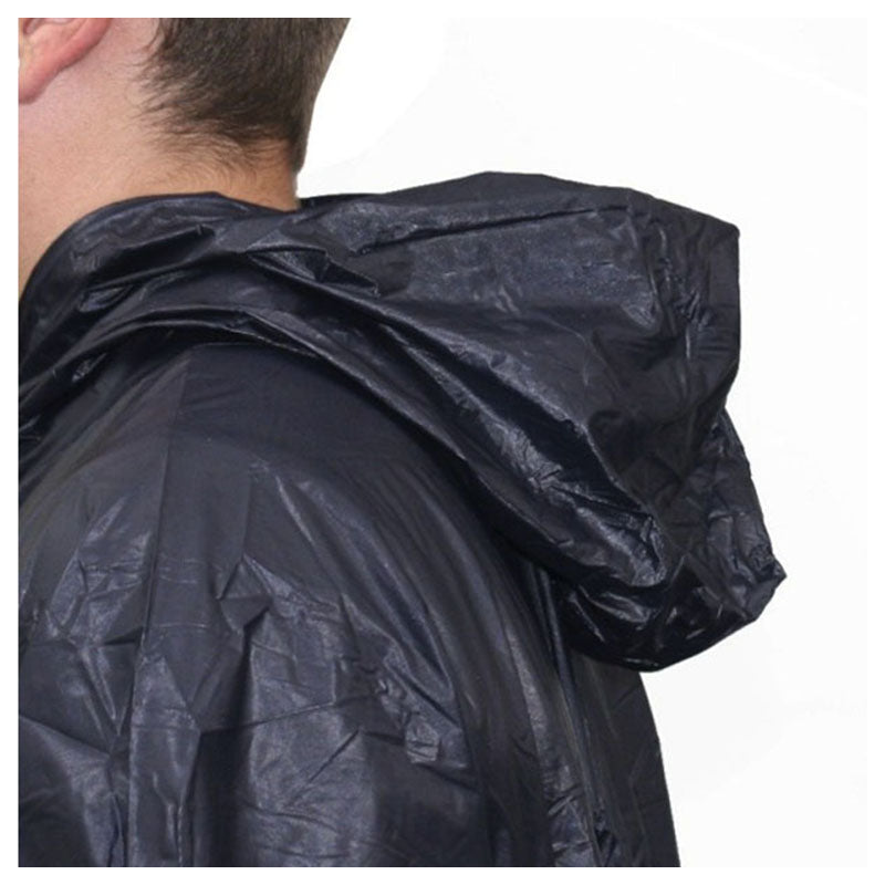 Impermeable Capucha Capa Poncho Adultos Protección Lluvia MJ075