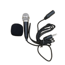 Micrófono mini con conector de 3.5 mm, portátil, ideal para grabación de voz, entrevistas, karaoke, juegos, videoconferencias y transmisiones en vivo, compatible con celulares, computadoras, laptops y tabletas - No requiere batería