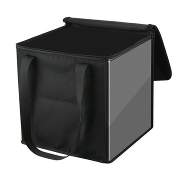 Estuche de viaje para discos de vinilo con caja transparente de TPU, apto para 50 discos y álbumes LP de 12 pulgadas, ideal para colección, viajes, conciertos, funda protectora con ventana transparente