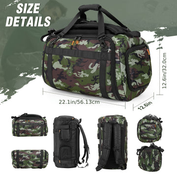 Mochila para Altavoz Inalámbrico JBL PartyBox 120 Camuflaje - Resistente, Transpirable con Correas Ajustables y Ventana Transparente para Acceso Fácil