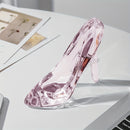 Adorno Elegante de Zapato de Cristal Acrílico - Decoración de Lujo de Inspiración Nórdica para el Hogar, Perfecto para Cualquier Habitación, Regalo Ideal para San Valentín