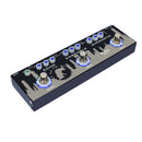 Pedal de Guitarra Multi Efectos, con Eco y Overdrive 3 en 1 Serie Digital Mingle para Guitarras Eléctricas